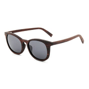 ANTEOJOS DE SOL LENZI MODELO SICILIA MADERA EBANO CLARO