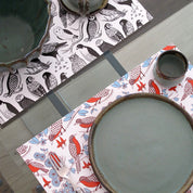 Set  32 individuales de papel Flora y Fauna chilena II