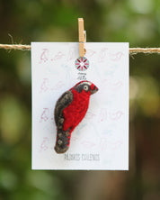 Pajarito Pin Loica Negro