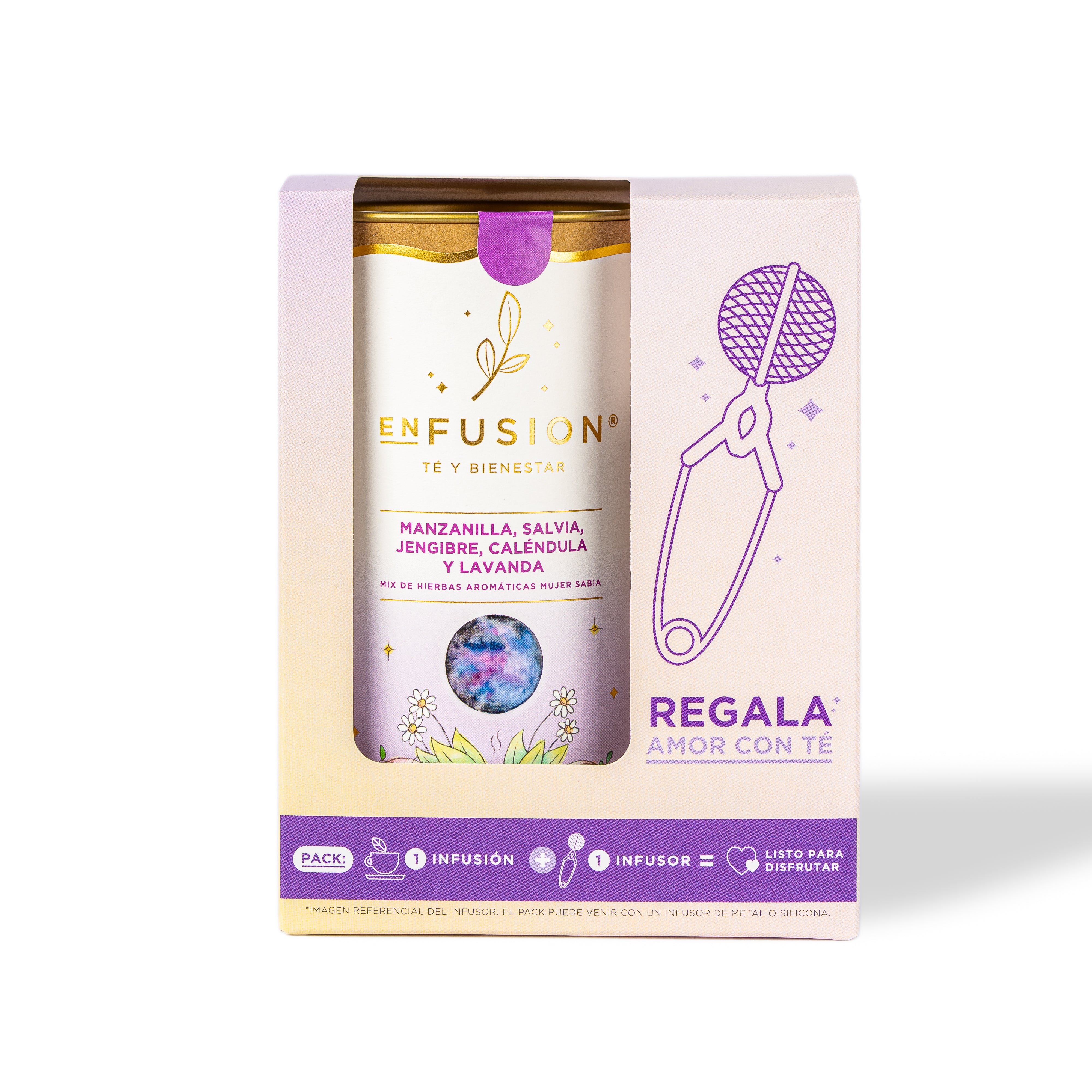 PACK TUBO MUJER SABIA + INFUSOR