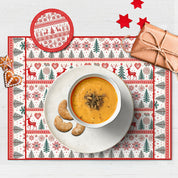 Individuales de papel Navidad Nórdico