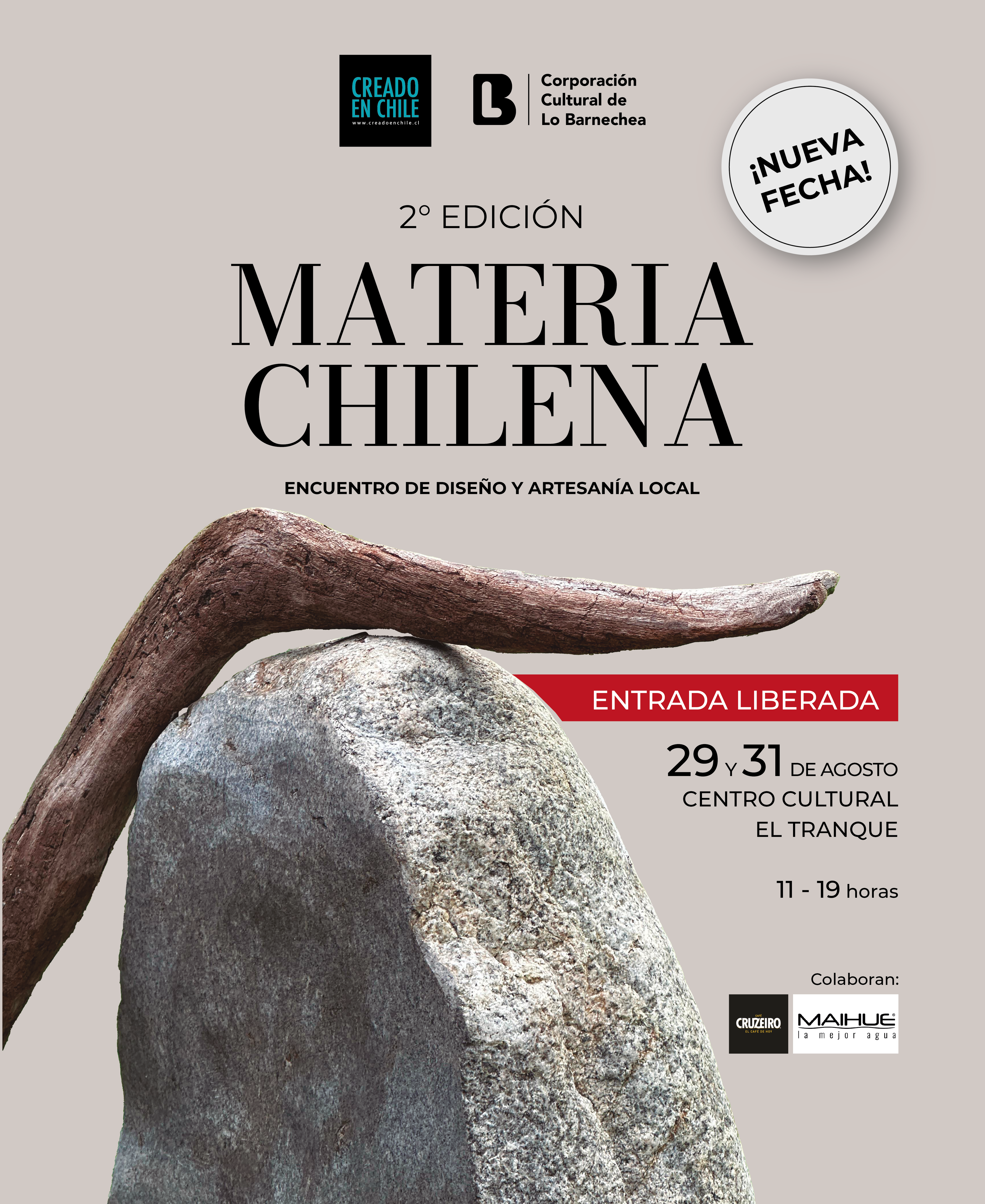 Materia Chilena ll edición - 29 al 31 de agosto