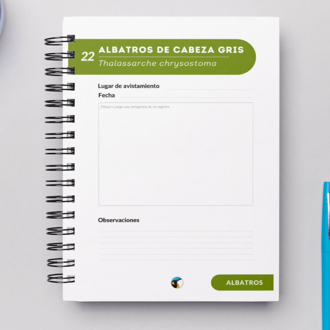 Cuaderno de Campo Aves Marinas de Chile