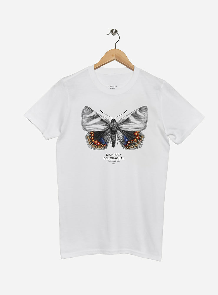 Polera adulto Mariposa del chagual