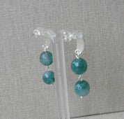 AROS PLATA HOJA DOBLE VERDE