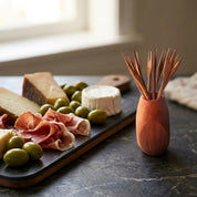 porta 12 pinchos tubular de madera nativa