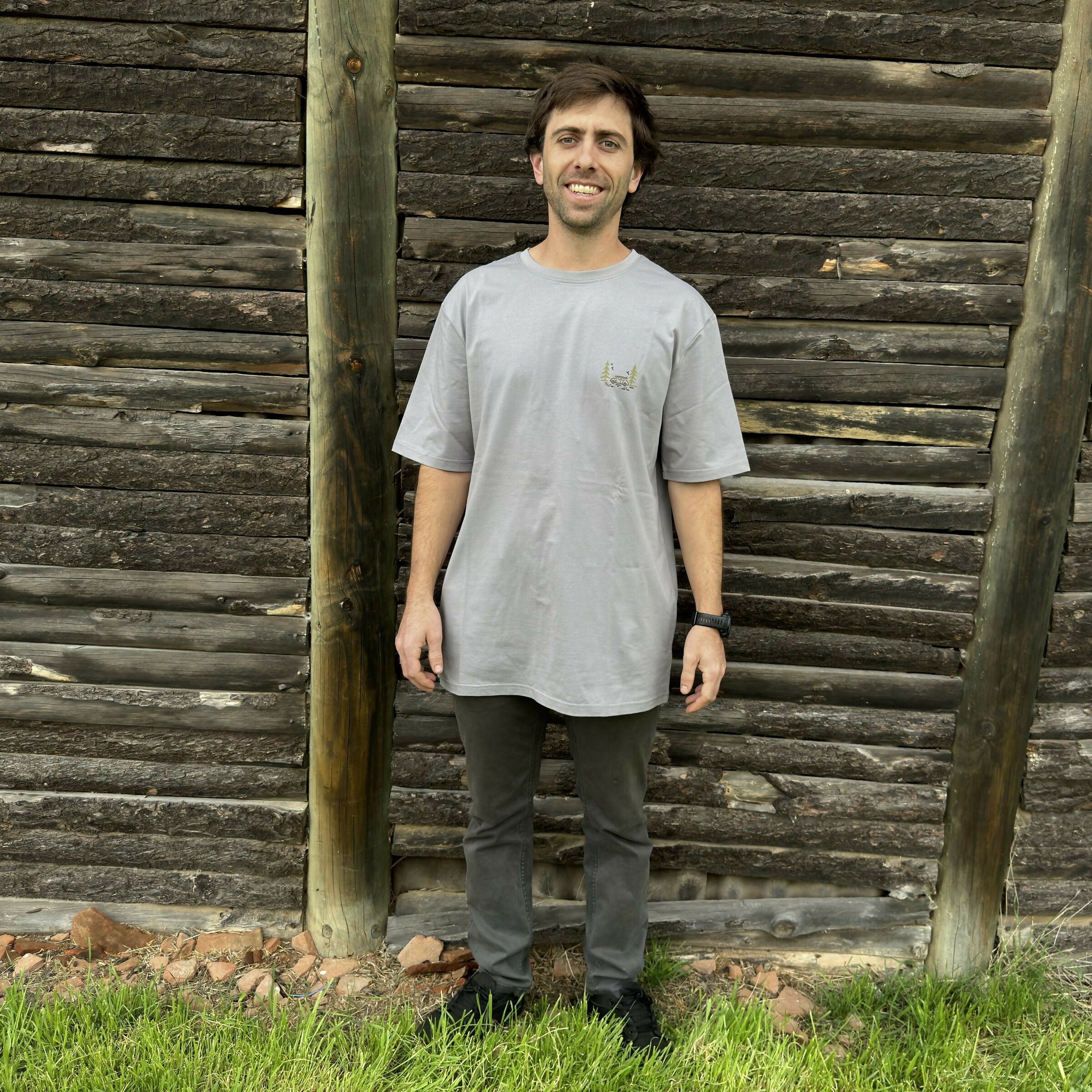 polera mc austral gris