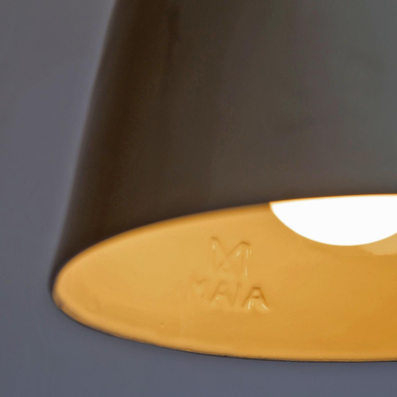 Lámpara Cencerro Cerámica Cielo