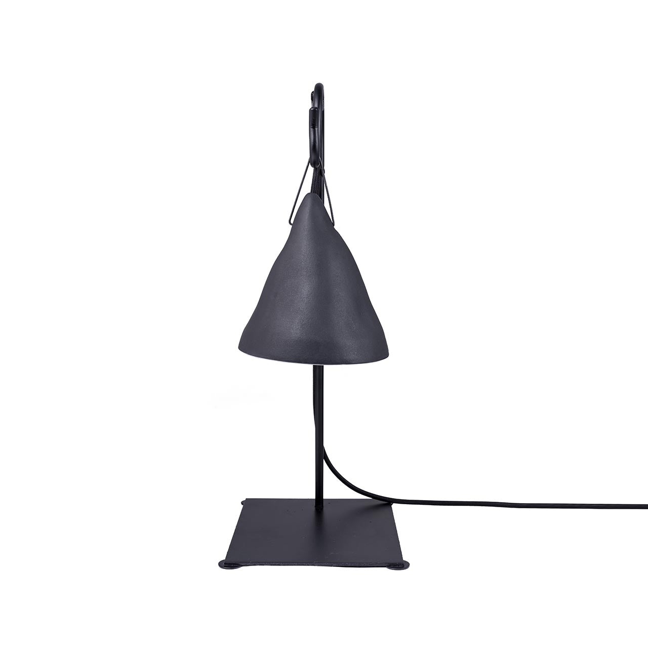 Lámpara Ruca Base Fierro Velador (50cms de alto)