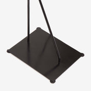Lámpara Cencerro Pergamino Base Fierro Pie (160cms de alto)
