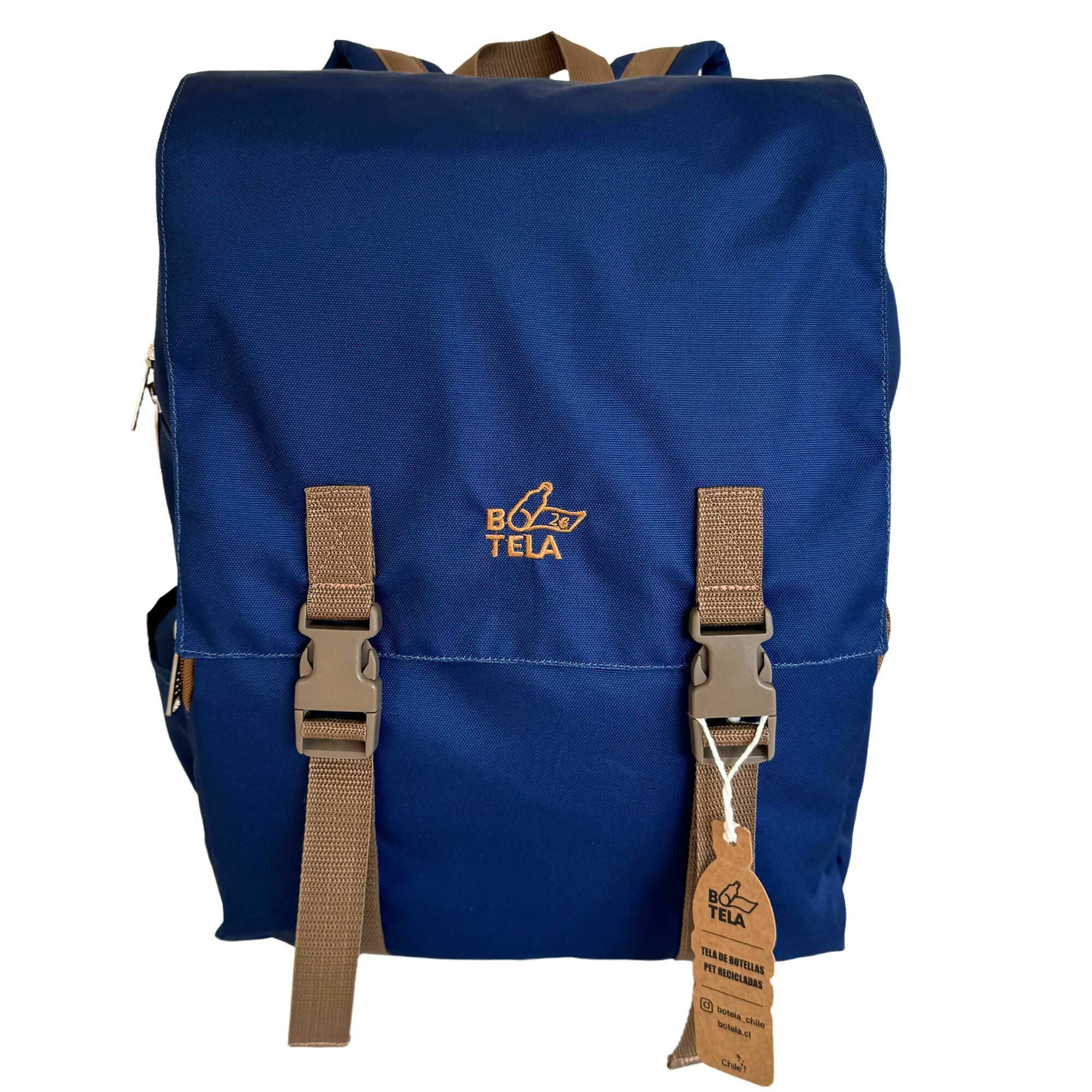 Mochila Notebook 15" Sustentable Azul