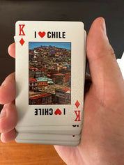 Mazo de Naipes Chile plastificados PET reciclado