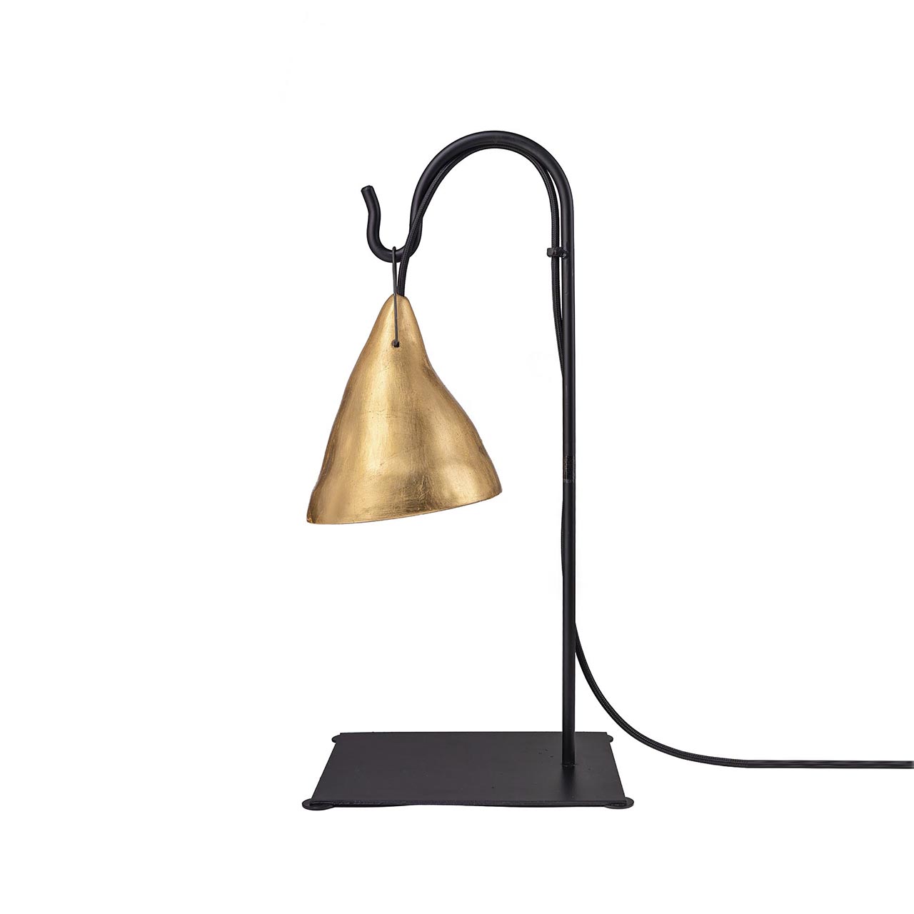 Lámpara Ruca Base Fierro Velador (50cms de alto)