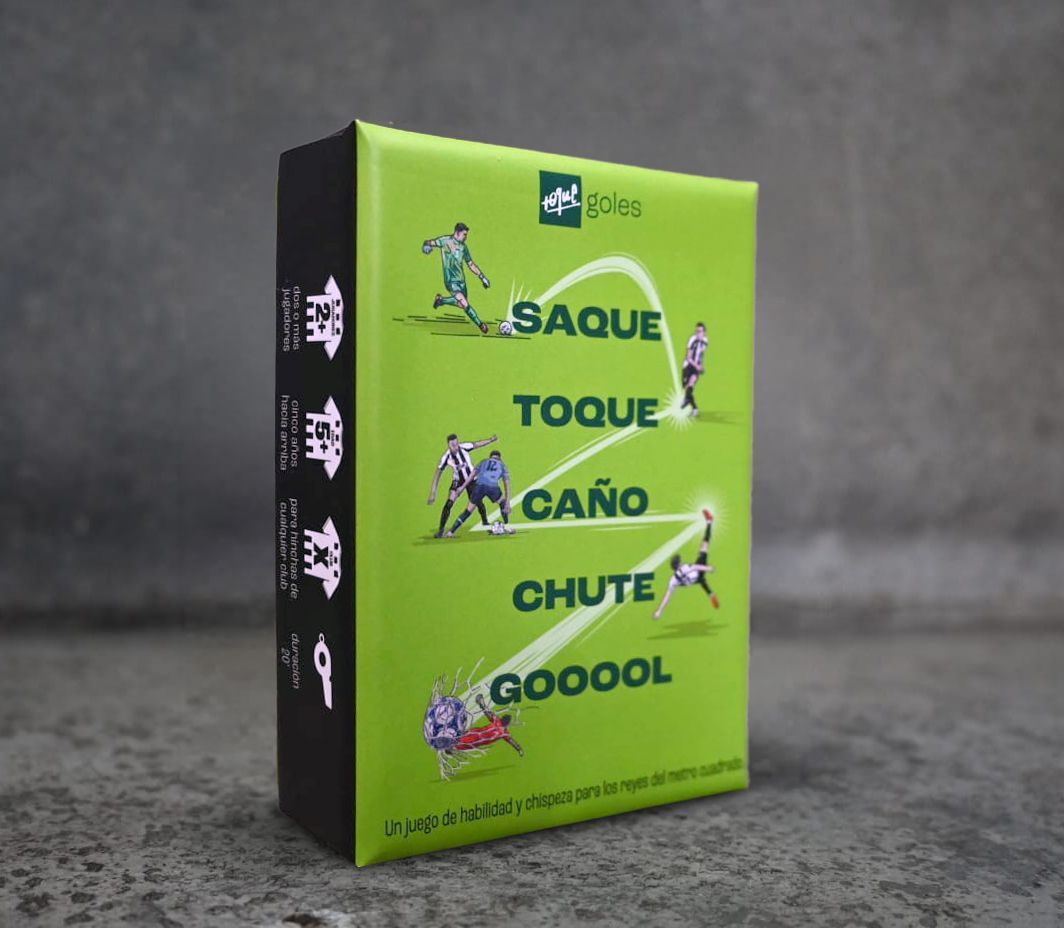 Saque, Toque, Caño, Chute, Gol - Juego de Mesa