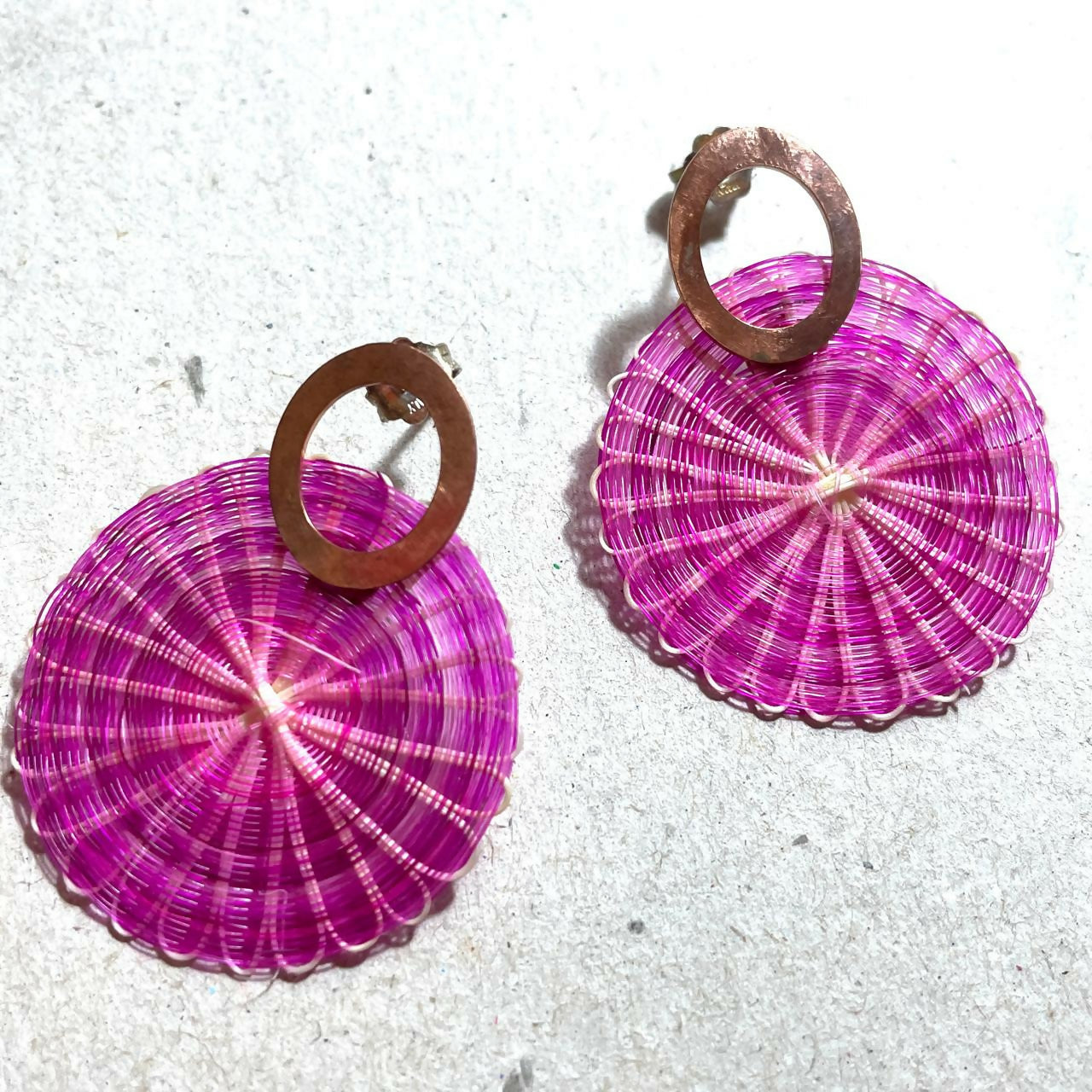 Aro Cobre Midi Fucsia (L Carrera)
