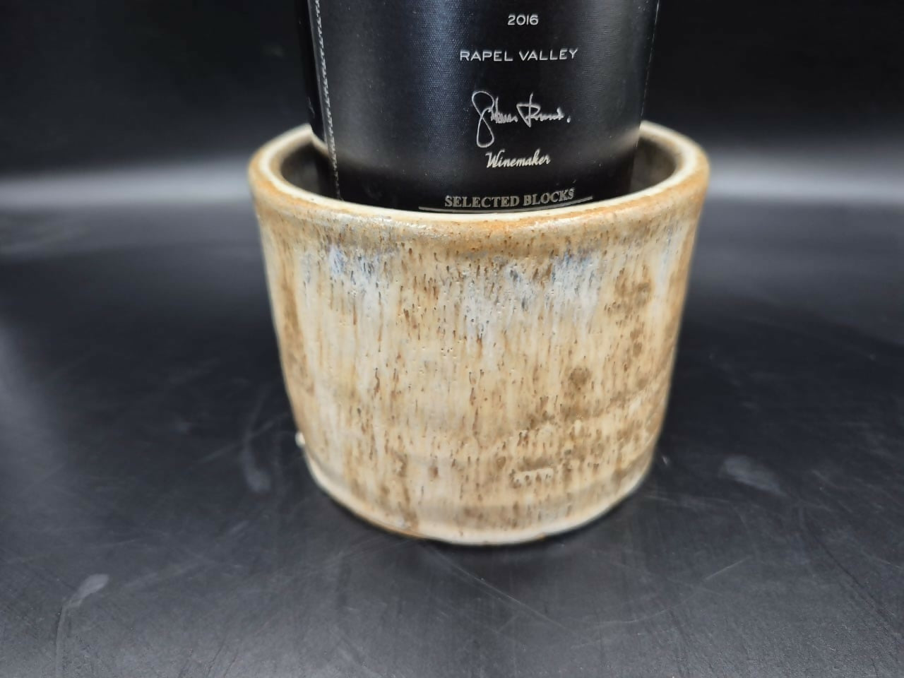 Contenedor vino de cerámica gres