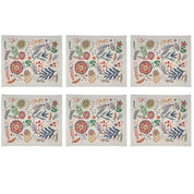 Set de Individuales Color Folk - Linet Natural