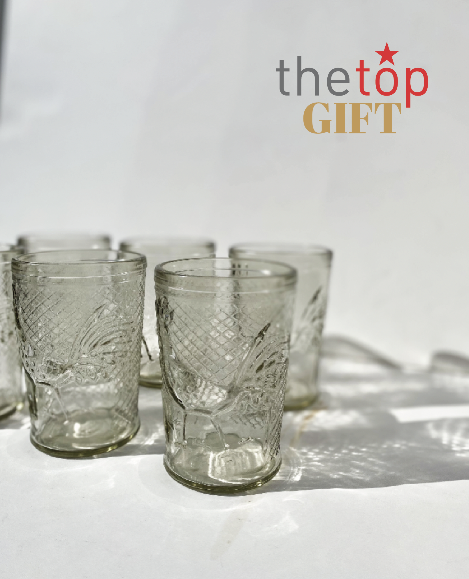 6 Vasos de Gallo 320 ml