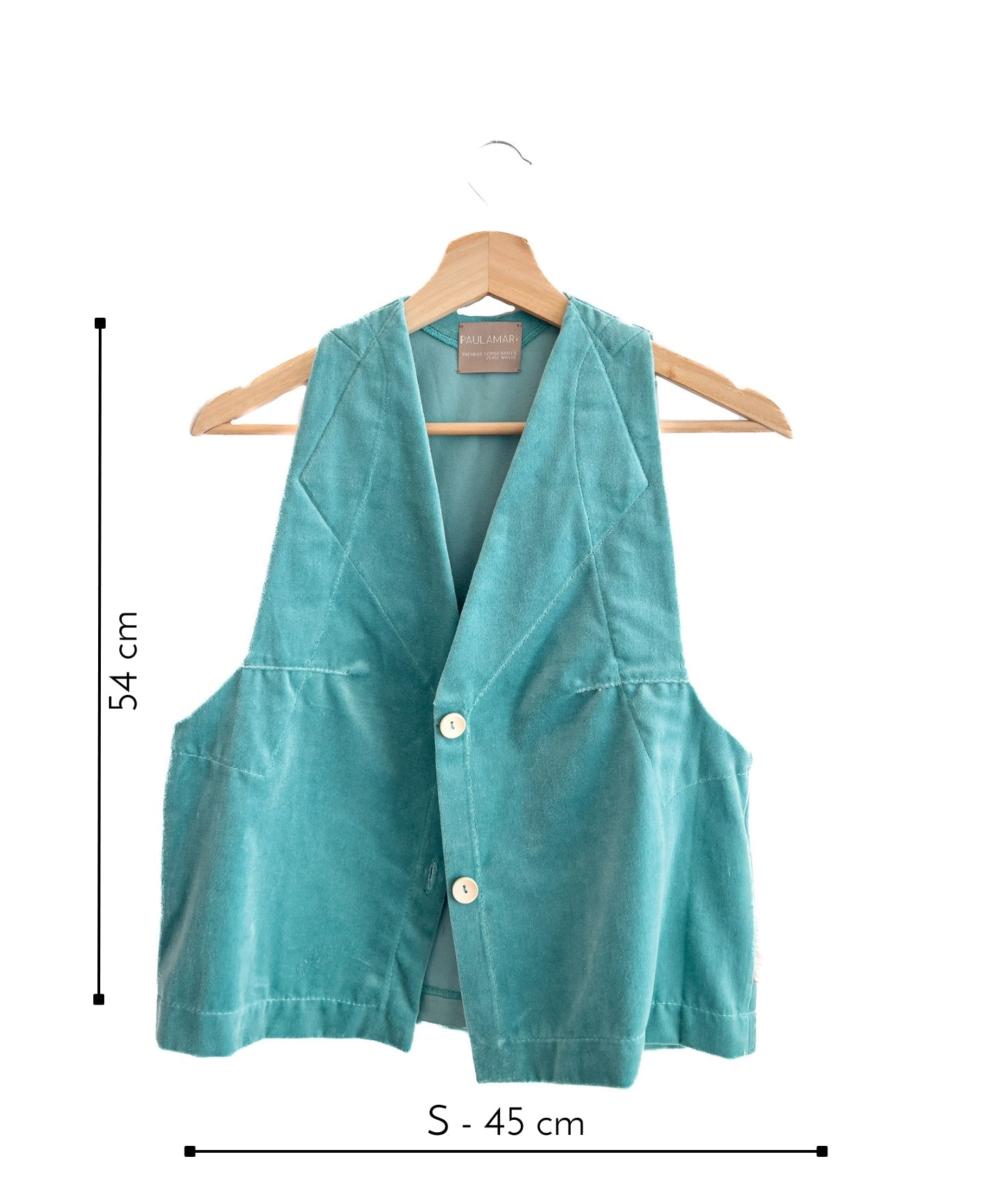 Vest Terciopelo Algodón Orgánico