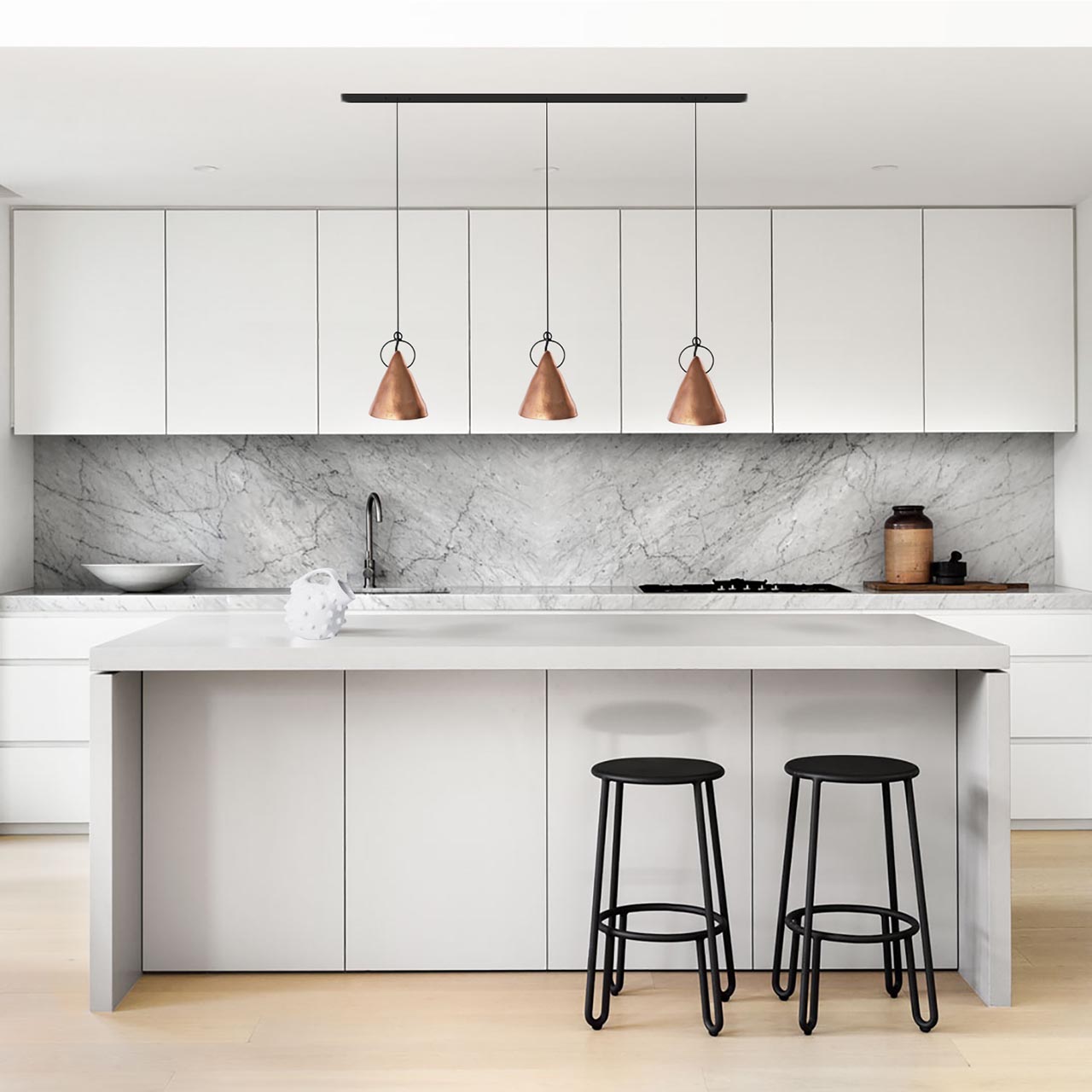 Lámpara Ruca Cielo Cobre