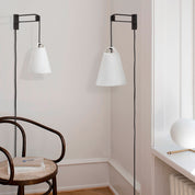 Lámpara Cencerro Cerámica escuadra fierro