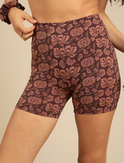 Biker Eco Short Autumnal Flowers