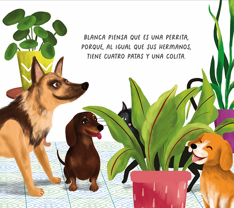 Cuatro patas y una colita