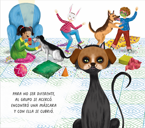 Cuatro patas y una colita