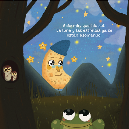 A dormir, querido sol