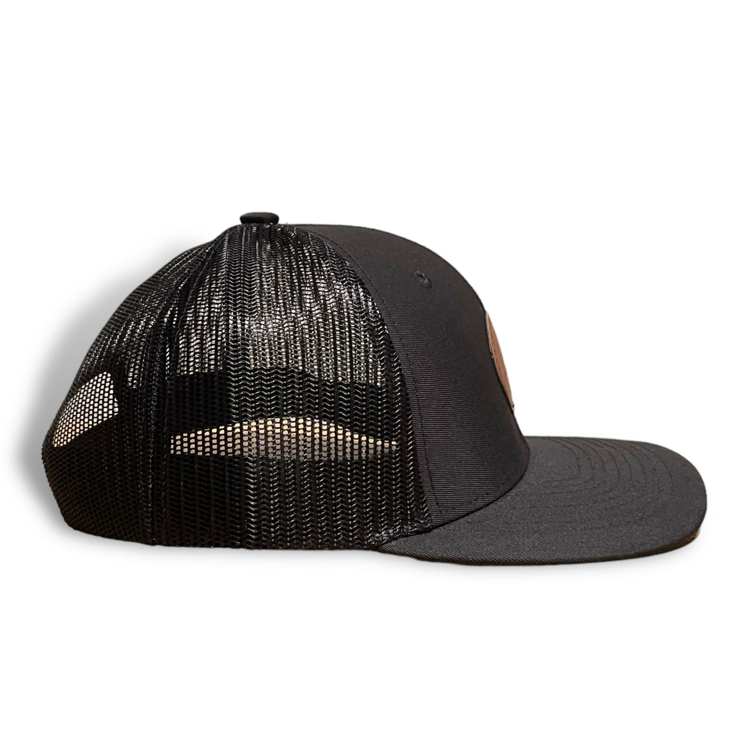 jockey trucker cuero negro