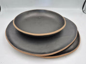 Set 3 platos cerámica gres