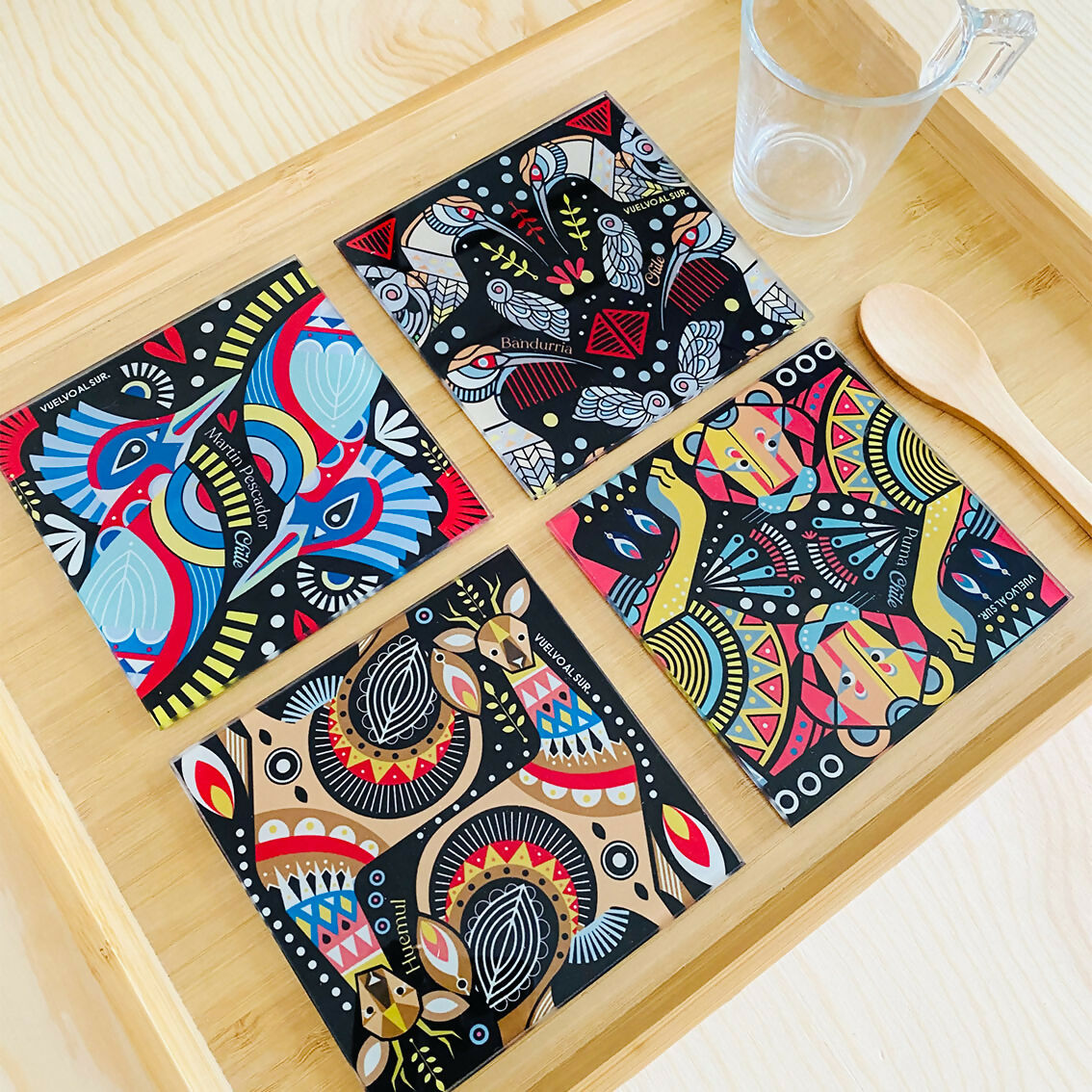 Posavasos-FaunaGeomNoche2