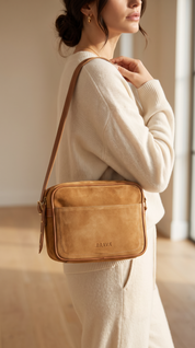 Cartera de cuero modelo ADRIANA