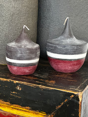 Vela Trompo 3 Colores Grande – Onas-Selk'nam