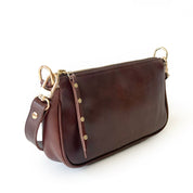 Cartera de cuero modelo AMANDA Café