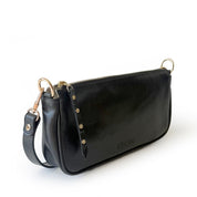 Cartera de cuero modelo AMANDA Negro