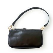 Cartera de cuero modelo AMANDA Negro