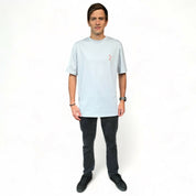 Polera vulzee manga corta hombre celeste sunset