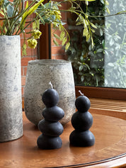 Velas Chanchitos Negros, Set de 2 – Quinchamalí