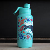 BOTELLA TERMICA ILUSTRADA / BALLENA FRANCA 800ML