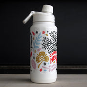BOTELLA TERMICA ILUSTRADA / CARPINTERO NEGRO 800ML
