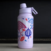 BOTELLA TERMICA ILUSTRADA /FLAMENCO ANDINO 800ML