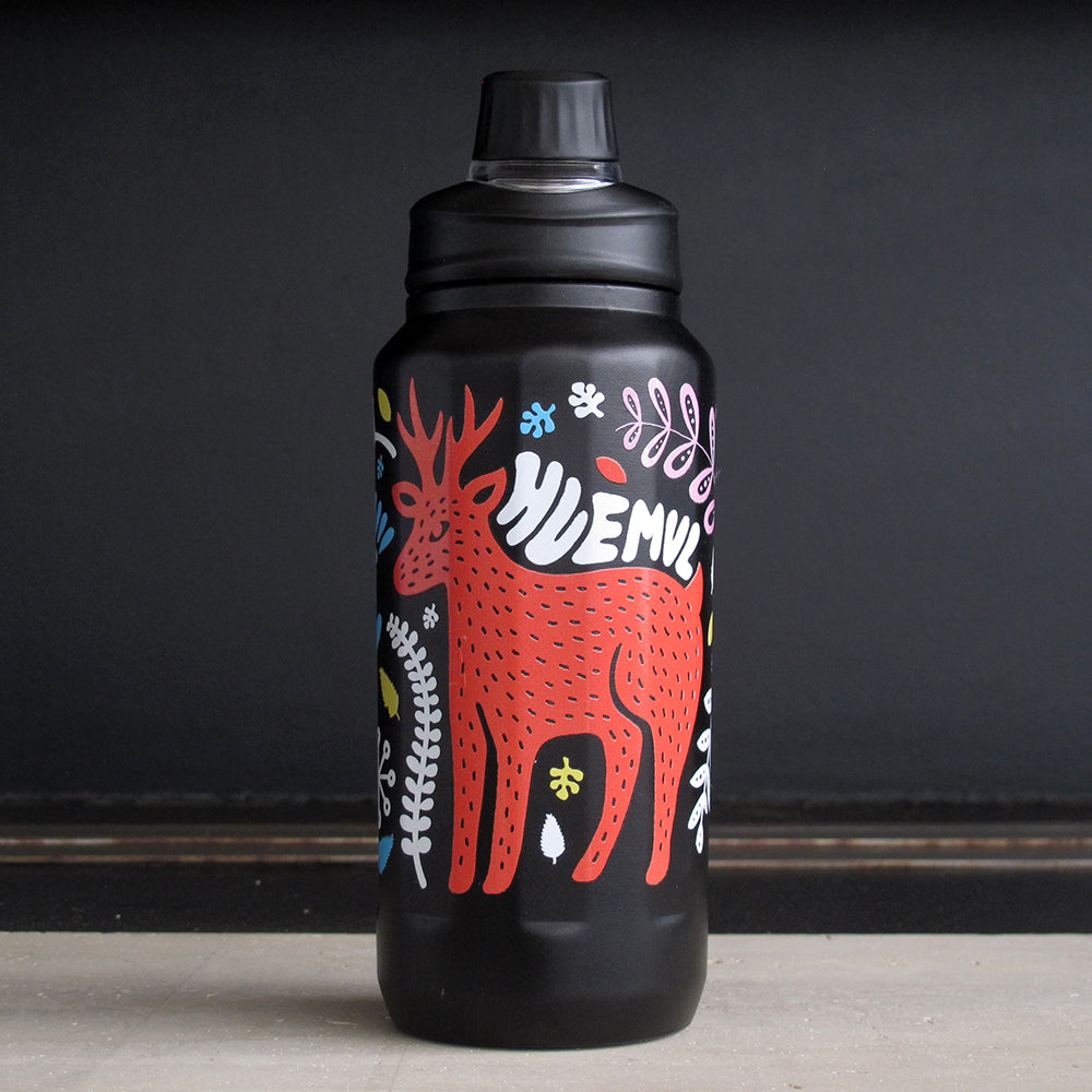 BOTELLA TERMICA ILUSTRADA / HUEMUL 800ML