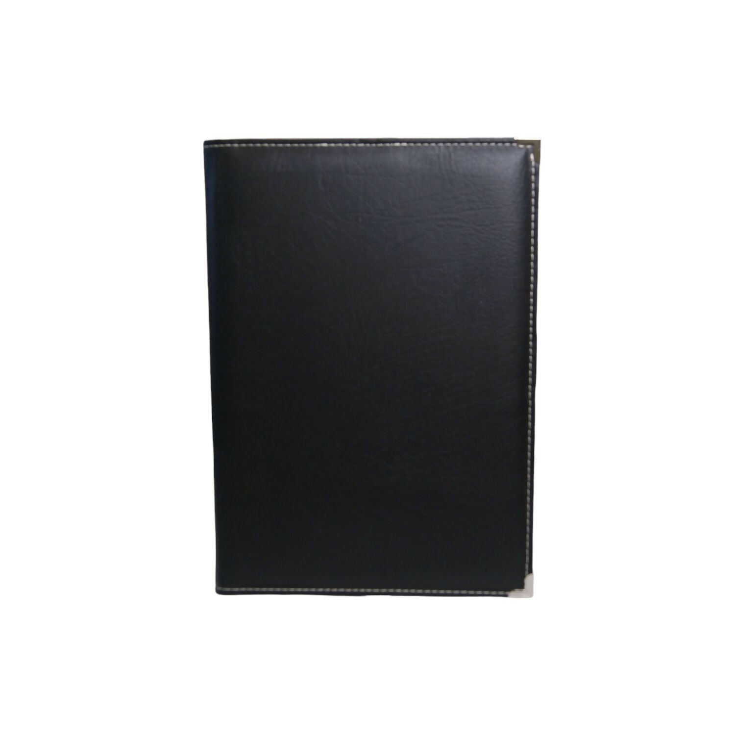 carpeta de oficina frontal negra