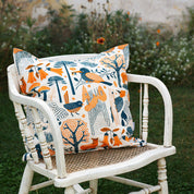 Funda de cojín Bosques del Sur - Naranja - Hued hued