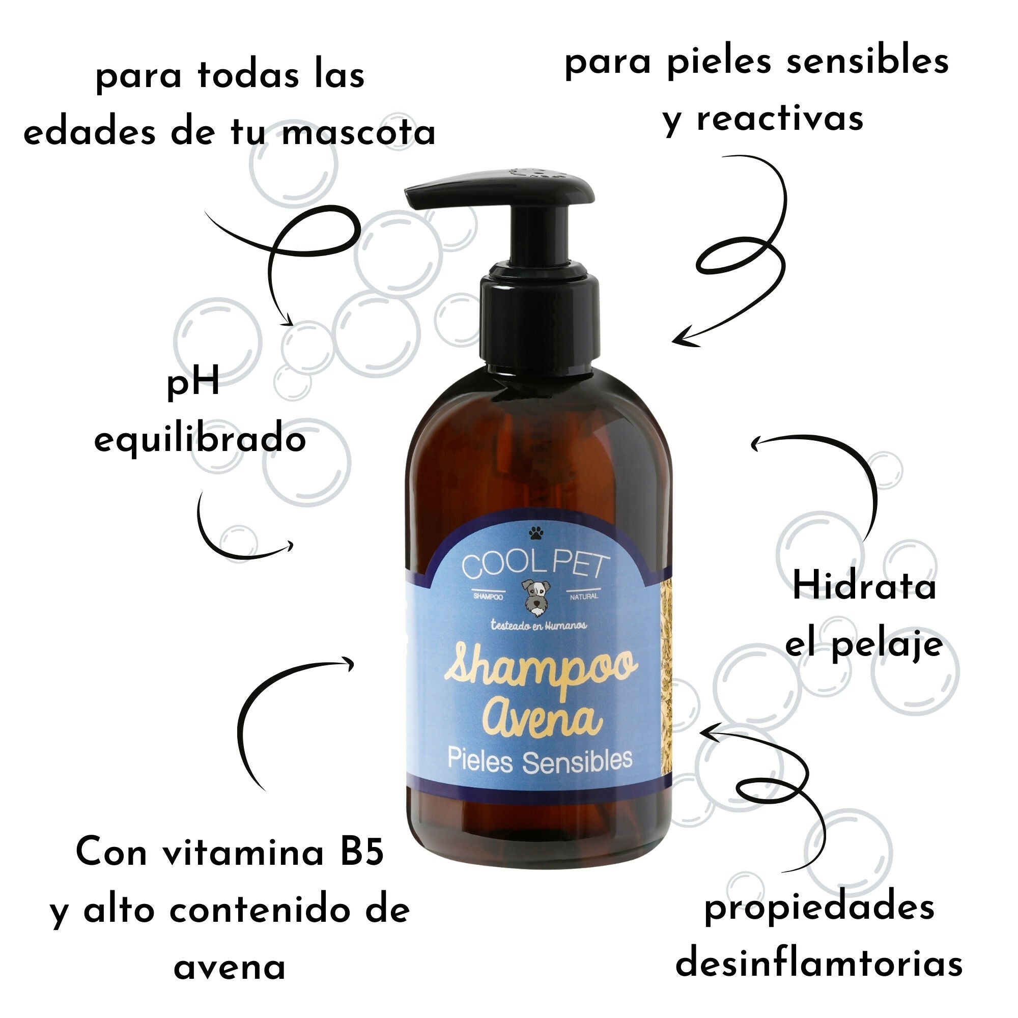 Shampoo Avena propiedades