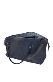 Bolso ULMMO Cuero Negro con forro cóndor verde