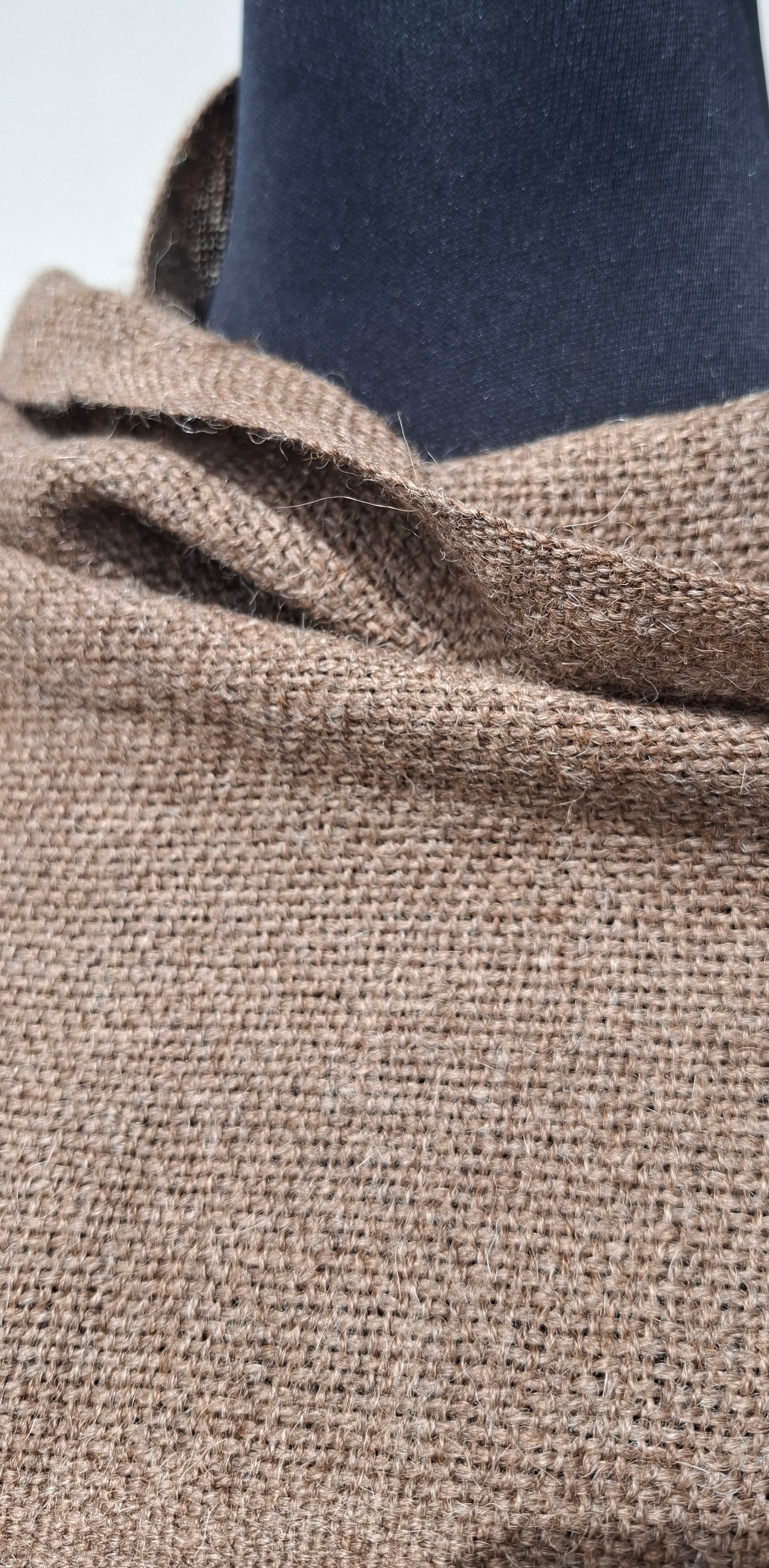 Bufanda alpaca unisex / Rosillo Oscuro - Creado en Chile