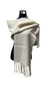 Bufanda alpaca unisex/ CRUDO