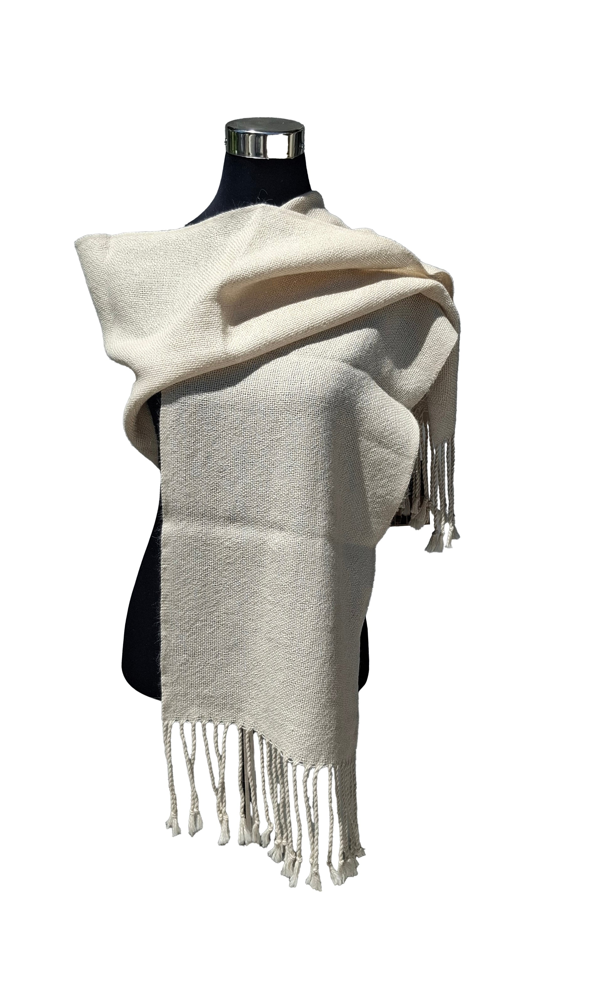 Bufanda alpaca unisex/ CRUDO